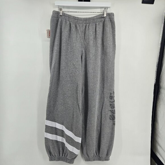 NWT Free People Movement All Star Jogger Logo - M Heather Grey/White - Picture 5 of 9